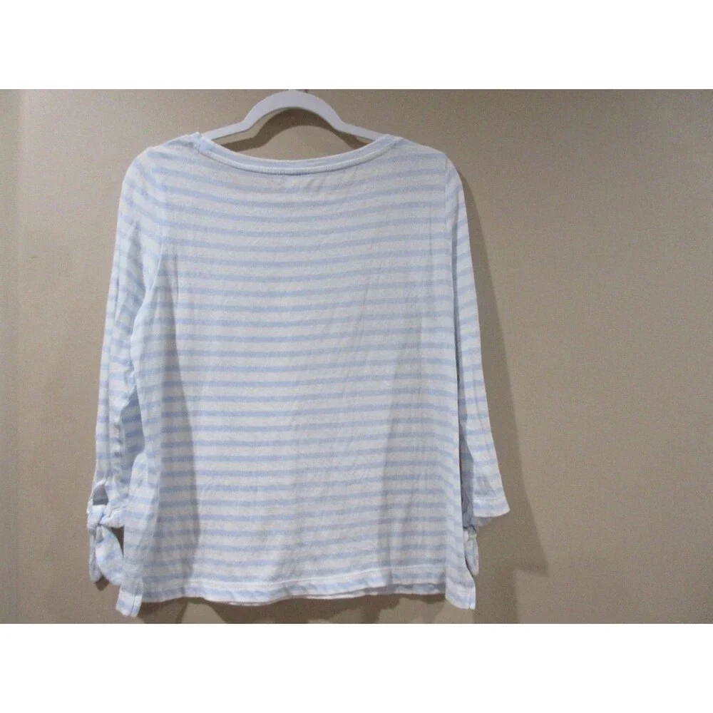 J.Crew Striped Blouse Women M
